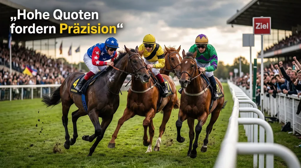 einlaufwette dreierwette pferderennen zielgerade