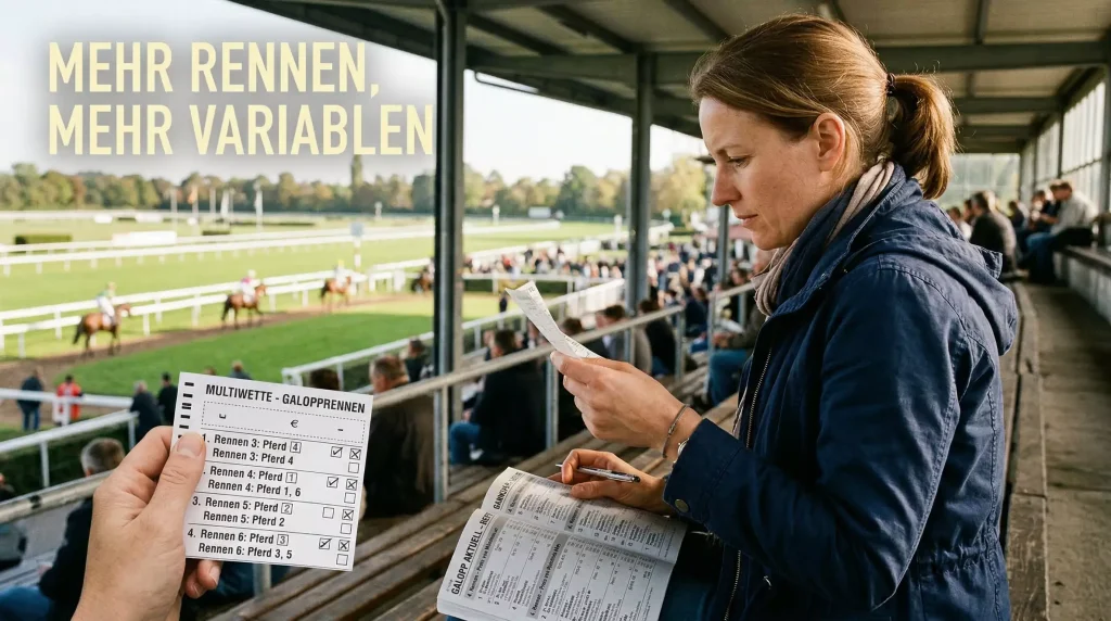 kombiwetten schiebewetten pferderennen mehrere rennen