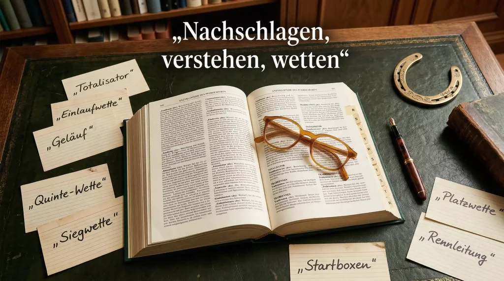 pferdewetten glossar fachbegriffe lexikon