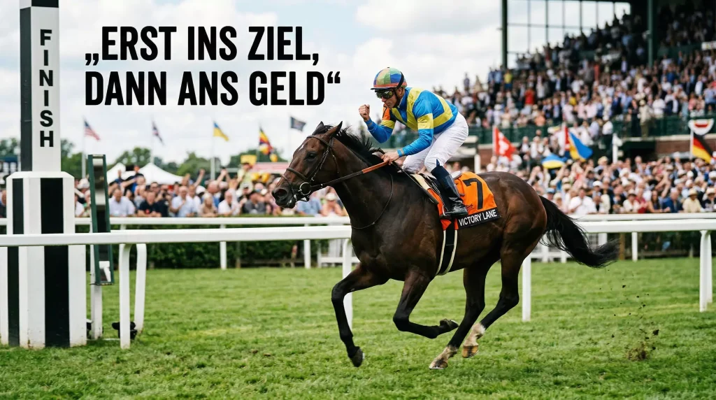 siegwette pferderennen pferd zieleinlauf
